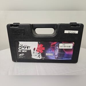 SCC SC1042 Radial Class "S" Clearance Steel Traction Tire Chain Set with Box